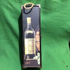 Wood Wine Box Carrying Case Bottle Wine Gift Box Holder ...
