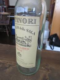 1977 Fattorie Marchesi Antinori Wine Bottle RARE w/ Original ...