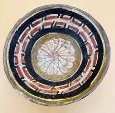 Ancient Islamic Near Eastern Ceramic Pottery Bowl with ...