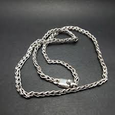 Silver Chain, 950 Sterling Silver, Handmade, Unisex Chain ...