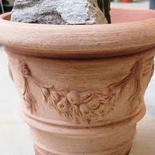 Handmade Italian Tuscan Terra Cotta Planter - Large - Made ...