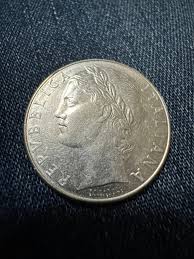 Italy 100 lire 1981 r double died coin Silver | Mercari