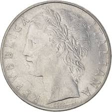 Italy 100 Lire | 100 Coins | Large type | Goddess Minerva ...