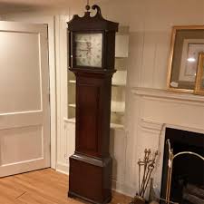 Lot - Antique English Tall Case Clock for Repair and Restoration