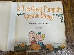 It's The Great Pumpkin Charlie Brown 1st EDITION 1969 Halloween Schulz Softcover | eBay