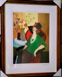 "Happy Recollection" by Itzchak Tarkay | eBay