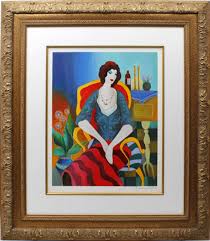 Lot - ITZCHAK TARKAY CLEVER GIRL SERIGRAPH