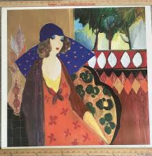 Itzchak Tarkey "Indigo Chapeau" Seriolithograph - Signed Coa ...