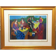 Morning Social" by Itzchak Tarkay | eBay