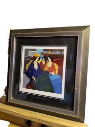 Itzchak Tarkay Serigraph "Memory II" Hand Signed Limited Ed Custom Framed | eBay