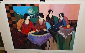 ITZCHAK TARKAY "TWO BY TWO" LIMITED EDITION COLOR SERIGRAPH WITH C.O.A. | eBay