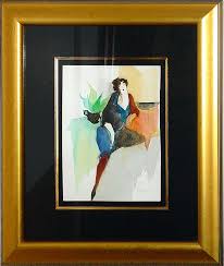 Sold at Auction: Itzchak Tarkay, Itzchak Tarkay, Melinda ...