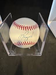 A. J. Pierzynski Signed OML Baseball Beckett COA White Sox ...