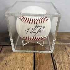 MINT Michael Conforto BOLDLY Autographed Rawlings OML ...