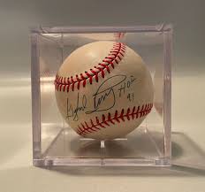 Gaylord Perry HOF 91 Autographed Baseball with Case and ...