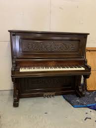 George P. Bent Standup Grand Piano Built 1894 Serial# 7099 ...
