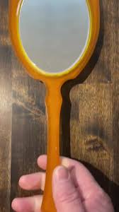 Vintage Hand Mirror - Etsy