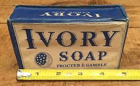 Vintage 1940s NOS Procter & Gamble Ivory Soap Bar Drug Store Advertising | eBay