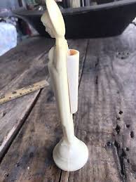 Vintage Religious Stick Match Holder Virgin Mary Plastic ...
