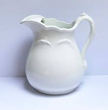 Grey Gardens | Vintage Ironstone Pitcher