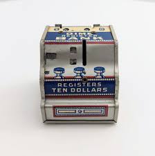 Vintage J. Chein Dime Register Bank C.1950, Piggy Bank ...