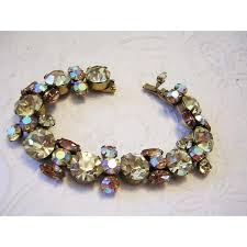 REGENCY Pineapple Yellow Shimmering HEADLIGHT Rhinestones ...