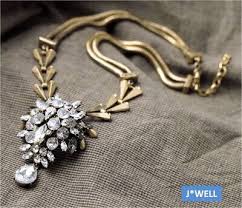 Fashion Womens ICEWORLD Crystal Waterdrop Punk Snake Chain ...