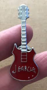 Vintage J GARCIA Guitar Pin Jerry Grateful Dead | eBay