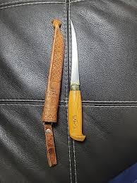 VINTAGE KINFOLKS #213TC Flame Edge Fish Fillet Filet Knife 6'' Blade $19.99 - PicClick