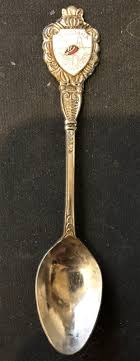 Louisiana ~ Pelican State & Pelican (top) on Souvenir Spoon - Pre-owned - Etsy