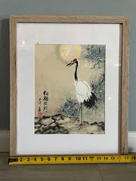 Chinese Painting --pine Trees and Cranes. Chinese Ink ...