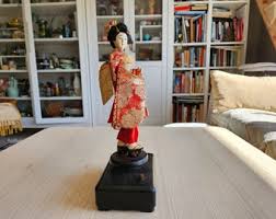 Japanese Geisha Music Doll/dancing Geisha/oriental - Etsy Australia