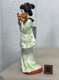 Vintage Japanese Porcelain | Choose From: Geisha W/fan ...