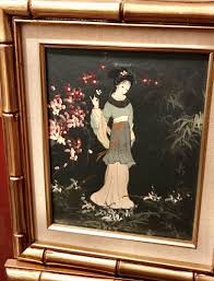 Original Hand Painted Artist Man Ling Canvas Oil Painting ...