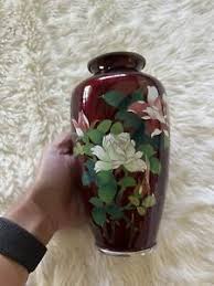 Red Cloisonne Vase | eBay