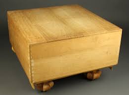 Kaya Go Game Board Set: Kaya Floor Board (goban) With Legs ...