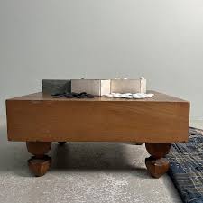 Vintage Go Game Board Goban Kaya, Japan, 1950s, Set of 3 ...