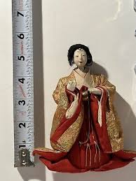 VTG Japanese Hina Doll Court Attendant Meiji 5” | eBay