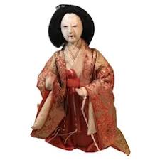 Similar Items to Vintage Japanese Samurai Doll - Demon Queller / Fierce Warrior