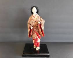 Vintage Japanese Kimono Nany Doll 50-70s , 12'' Tall Total #7 - Etsy