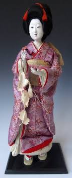 Antique Japanese Geisha Doll (item #1335321)