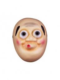 Anime JoJo'S Bizarre Adventure Scary Stone Ghost Gray-white Full Face Resin Mask Halloween Masquerade Haunted House Adult Mask - Magic Wardrobes