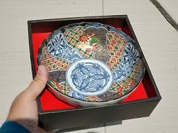 ESTATE FIND GOZAN KILN YAMAGO CERAMICS AMARI STYLE BOWL JAPANESE | eBay