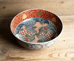 Antique Japanese Ko-Imari Three-Piece Deep Bowl Set (19th Century Porcelain) | eBay