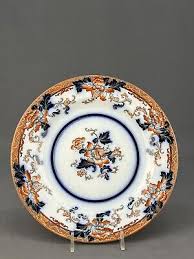 Pair Antique Brown Westhead & Moore Cauldon Imari Floral 9 ...