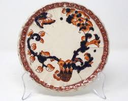 Antique Imari Style Porcelain Trivet by S. Fielding & Co. - Etsy
