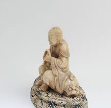 A Beautiful Chinese Soapstone carving Luo Han | eBay
