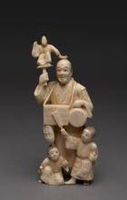Japanese Okimono Figurines for Sale