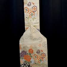 Maru Motifs" Vintage Nagoya Obi – Kyoto Kimono