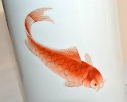 20th Century Signed Mk Bo Jia Porcelain Iron Red, Gilt ...